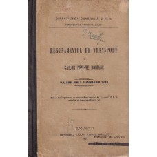 Přepravní řád rumunských drah z roku 1929