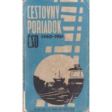 Cestovný poriadok 1980-1981