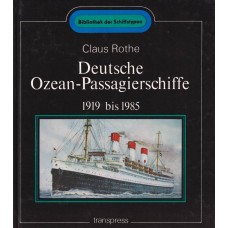 Deutsche Ozean-Passagierschiffe 1919 bis 1985