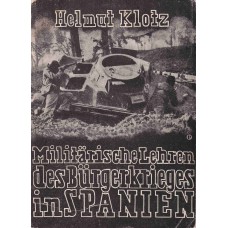 Militärische Lehren des Bürgerkrieges in Spanien