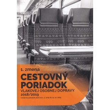 Cestovný poriadok vlakovej osobnej dopravy 2018-2019