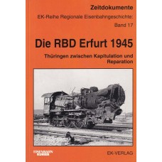 Die RBD Erfurt 1945
