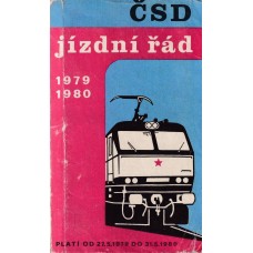 Jízdní řád ČSD 1979-1980 Jízdní řád ČSD 1979-1980
