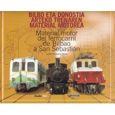 Bilbo eta Donostia arteko trenaren material motorea / Material motor del ferrocarril de Bilbao a San Sebastián