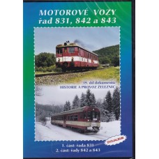 Motorové vozy řad 831, 842 a 843