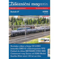 Železniční magazín 2020/8 a 2021/1,4,7,11,12