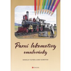 Parní lokomotivy omalovánky