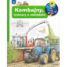 Kombajny, traktory a nakladače