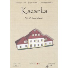 Kazanka - Viniční usedlost 1:150