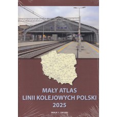 Maly atlas linii kolejowych Polski 2025