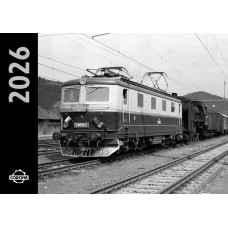 Kalendář nástěnný 2026 černobílý