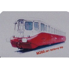 Motorová lokomotiva M 260.001 Stříbrný šíp