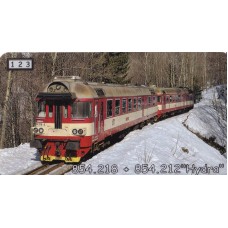 Motorová lokomotiva 854.218 + 854.212 Hydra