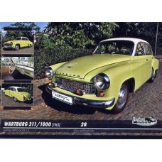 WARTBURG 311/1000 r.v.1963