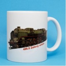 Parní lokomotiva 486.0 Zelený Anton