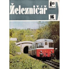 Železničář - kompletní ročníky 1982, 1984