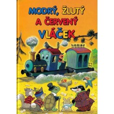 Modrý, žlutý a červený vláček