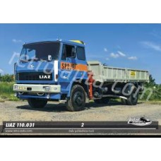 TRUCK LIAZ 110.031 valník s rukou HR 3001