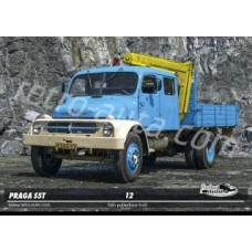 TRUCK PRAGA S5T dvojkabina s hydraulickou rukou