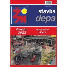Stavba depa - modelářská příloha ŽM (podzim 2023)