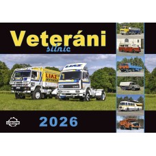 Kalendář nástěnný 2026 Veteráni silnic
