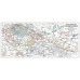 Železniční mapa Československa 1920