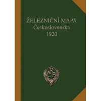 Železniční mapa Československa 1920