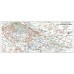 Železniční mapa Československa 1924