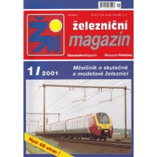 Železniční magazín kompletní ročník 2001