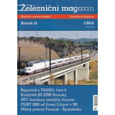 Železniční magazín kompletní ročník 2014
